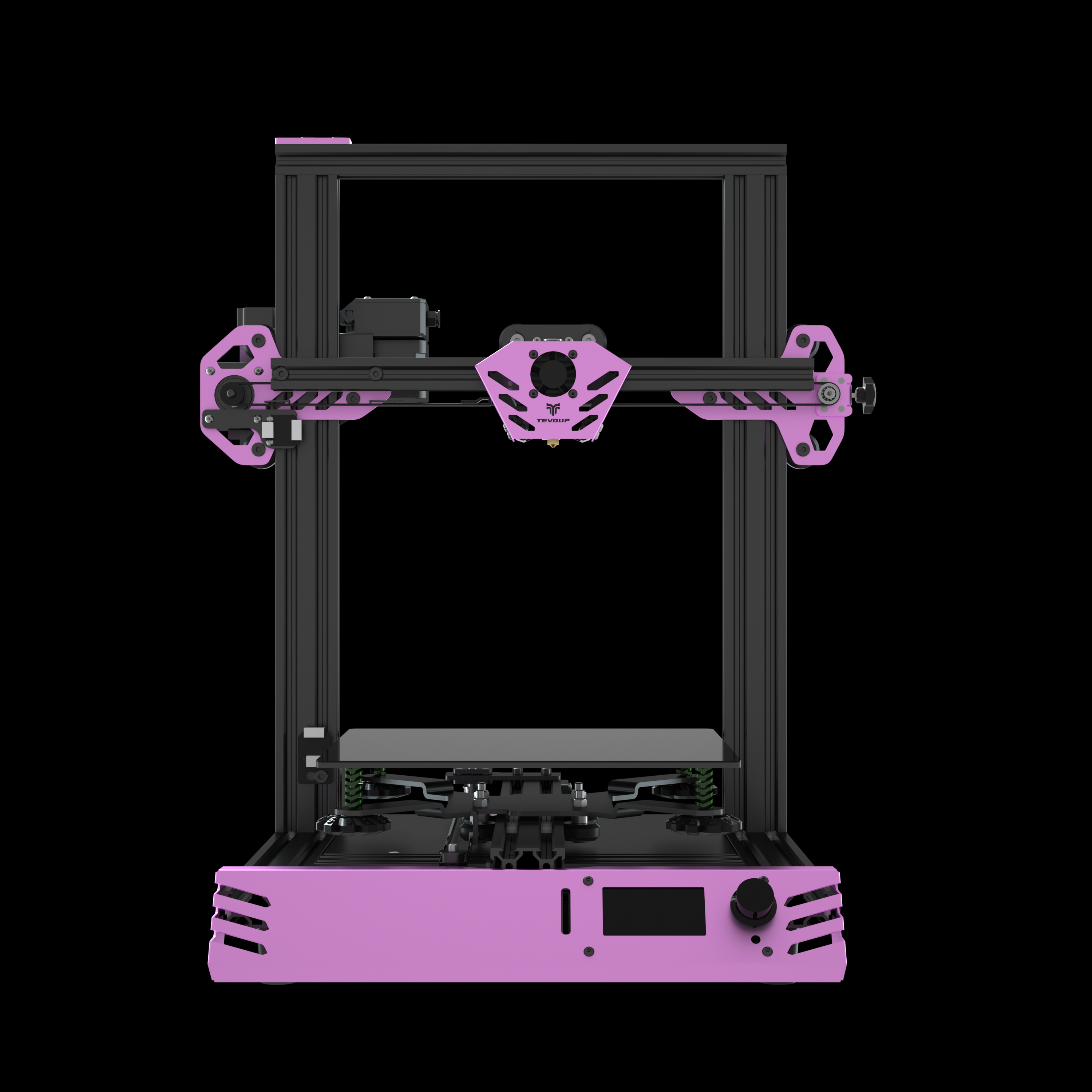 TEVOUP TARANTULA PRO 3D PRINTER FDM Pink（235X235X250MM）